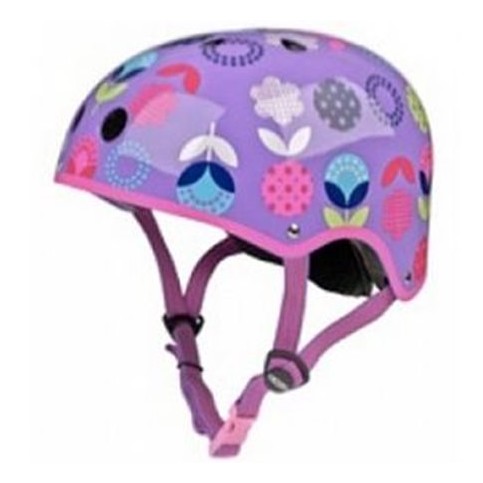 MICRO MOBILTY - Casque Vélo et Trottinette Floral Dot Purple