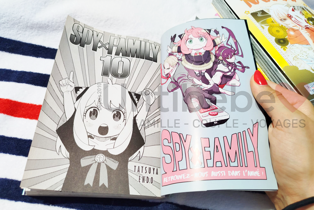 sélection de mangas pour adolescent : Spy x family